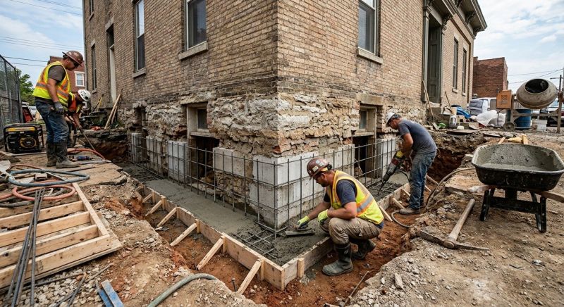 Top Concrete Foundation Repair Companies in Pinckney, MI